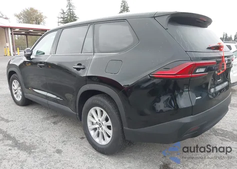 2025 Toyota Grand Highlander Xle из США, поврежденный, VIN 5TDAAAB51SS093966